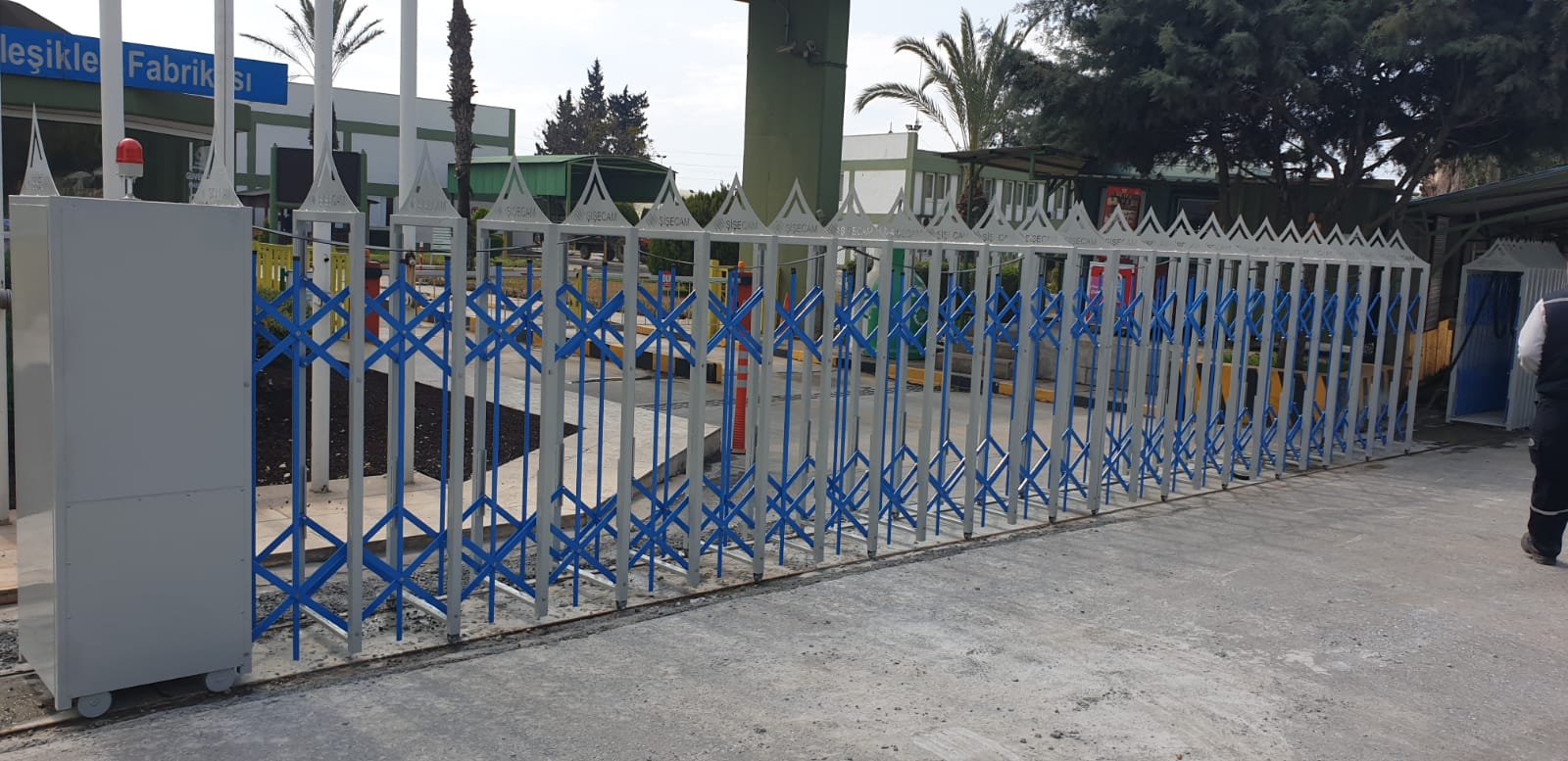 Akordiyon Bariyer Kapıları