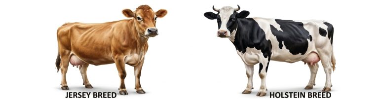Jersey vs Holstein- Friesian